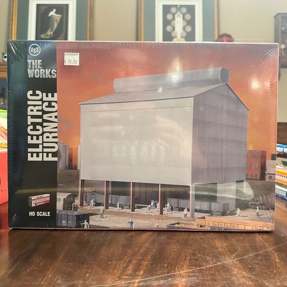 Walthers Cornerstone Series Uss The Works Electric Furnace Ho Scale Model Kit